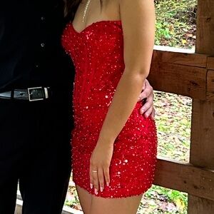 Red Homecoming Dress
